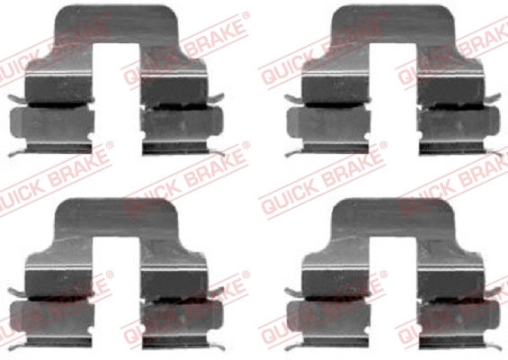 Accessory Kit, disc brake pad